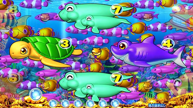 海物語JAPAN2金富士魚群予告