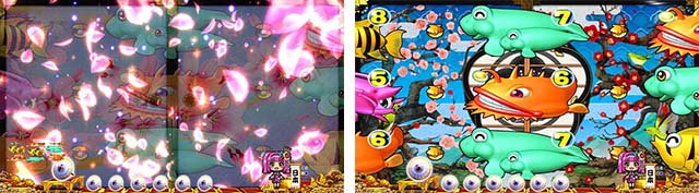 海物語JAPAN2金富士リーチ連続予告