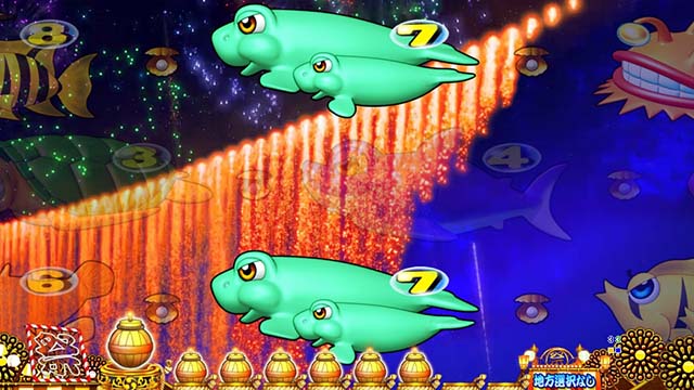 海物語JAPAN2金富士ナイアガラ花火リーチ