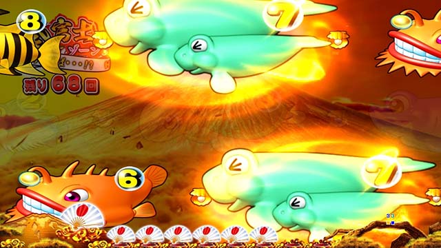 海物語JAPAN2金富士テンパイあおり