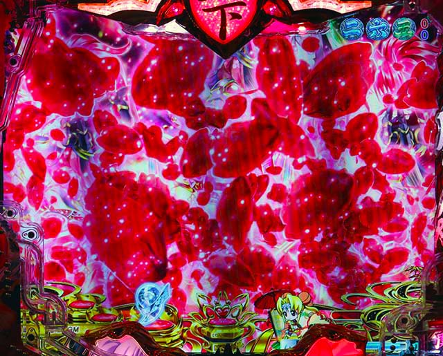 戦国乙女6・リーチ後予告・桜乱舞予告