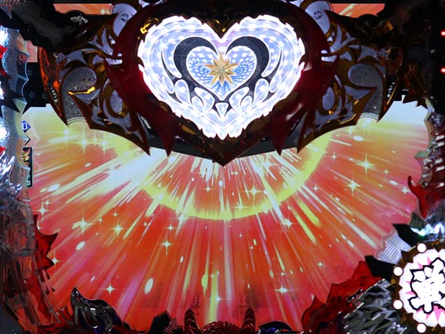 モモキュンソードハート役物予告