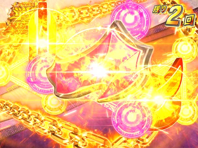 モモキュンソード演出法則・七図柄テンパイ