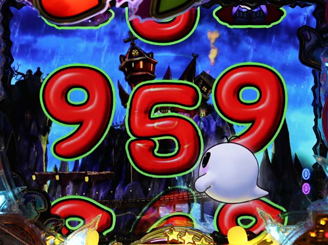 ミニミニモンスター4通常時・おばけ下高速リーチ