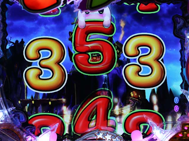 ミニミニモンスター4通常時・おばけのっかりリーチ