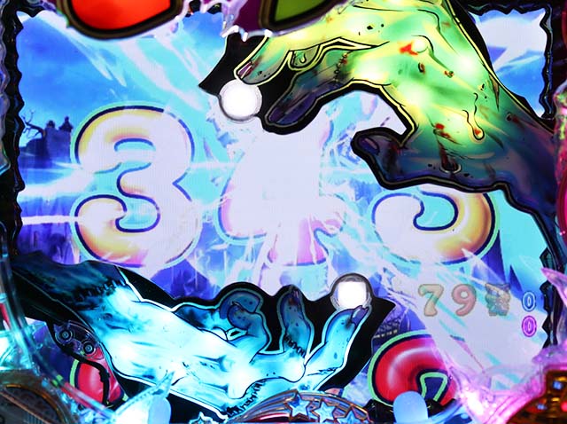 ミニミニモンスター4通常時・ゾンビ手復活リーチ