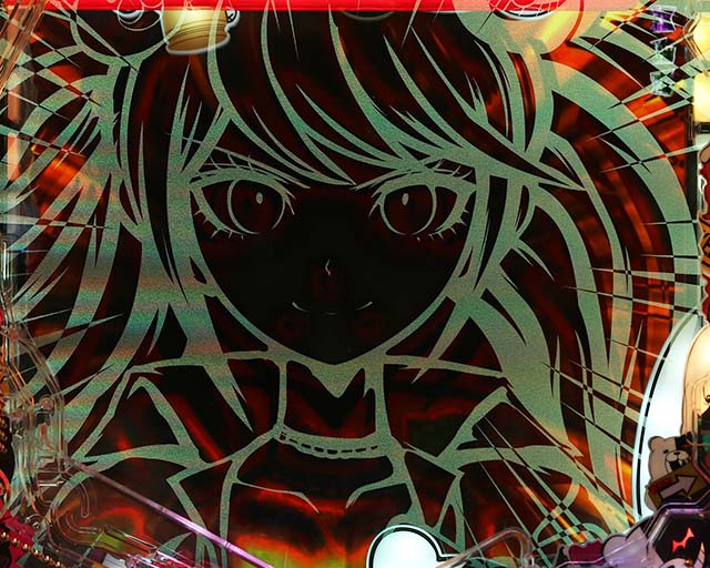 ダンガンロンパリーチ前予告・江ノ島導光板予告