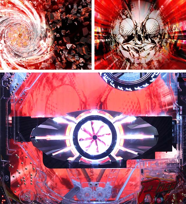 仮面ライダー轟音・注目演出・ハイパーベルトフラッシュ