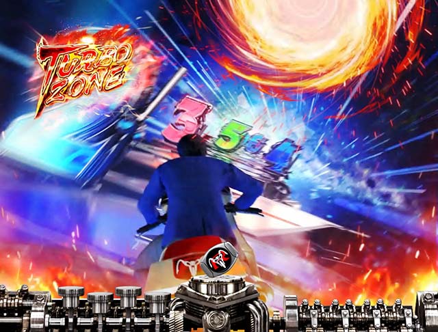 仮面ライダー轟音・リーチ前予告・TURBOゾーン・信頼度