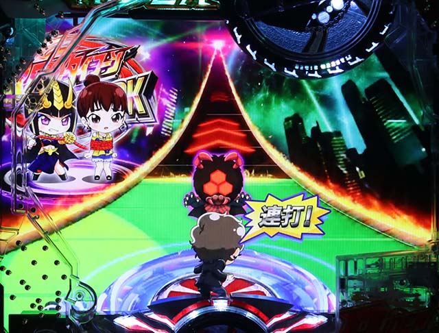 仮面ライダー轟音・リーチ前予告・ライダーアクション演出・信頼度