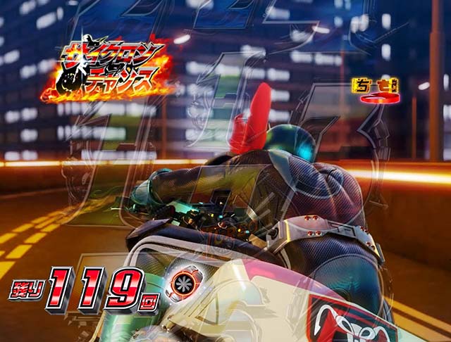 仮面ライダー轟音・レジェンドモード中・激走サイクロンモード中・信頼度