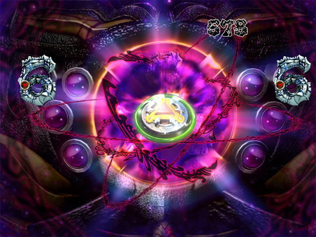 真牙狼殲滅ゾーン・一撃リーチ