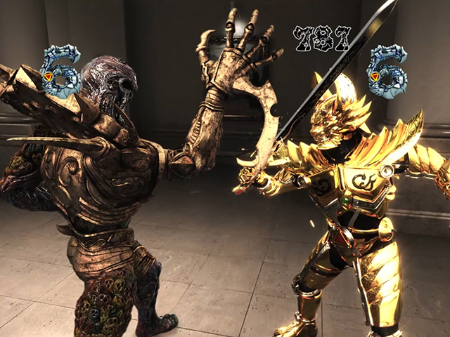 真牙狼通常時リーチ・アングレイSPリーチ