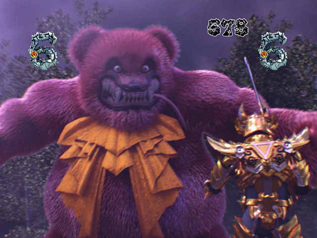 真牙狼通常時リーチ・究極ホラー熊SPリーチ