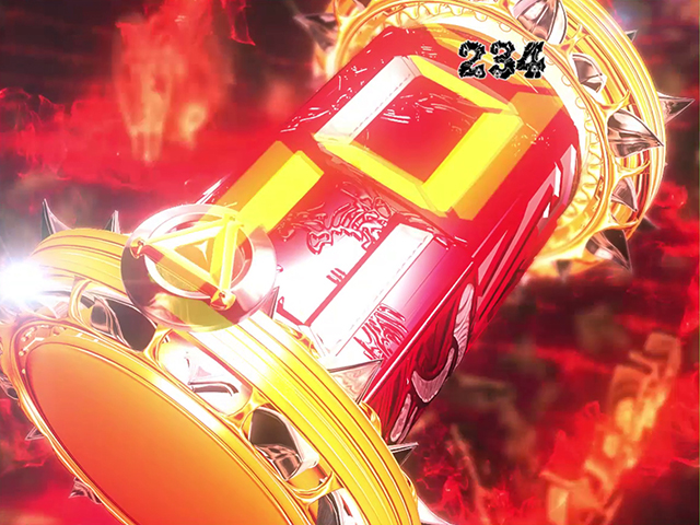 真牙狼通常時リーチ・牙狼リールリーチ