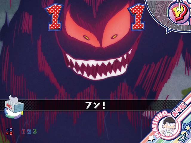 おそ松さんの頑張れゴールデンロード・悪松チャレンジ