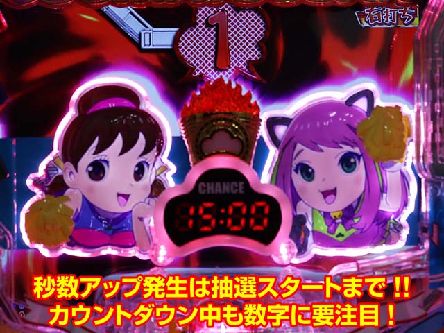 おそ松さんの頑張れゴールデンロード・役物抽選・規定時間