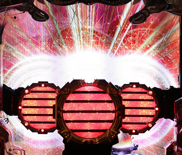 ルパン三世～復活のマモー～・リーチ後予告・役物ステップアップ予告