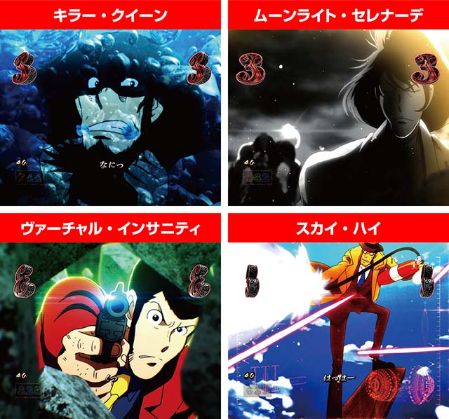 ルパン三世～復活のマモー～・キャラSPリーチ