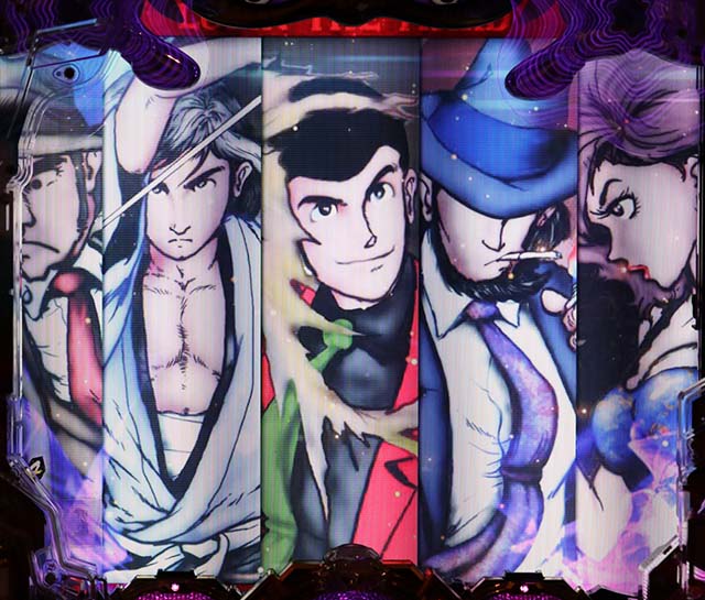 ルパン三世～復活のマモー～・LIPINTHESHOWTIME（ソニックモード）中・ハズレ後アイキャッチ