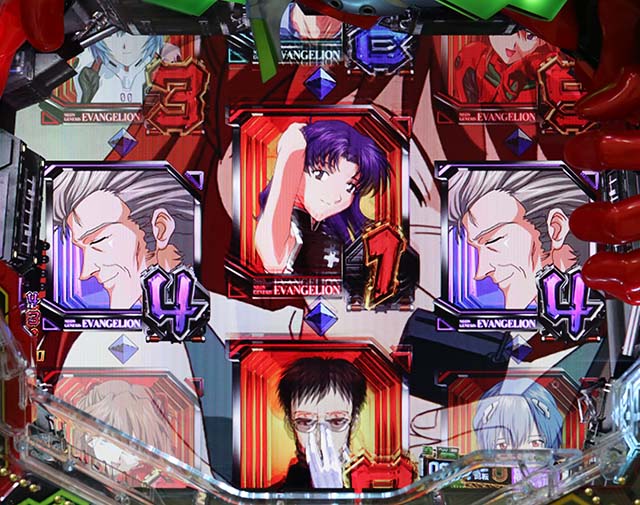 エヴァ決戦真紅・リーチ後予告・リーチボイス予告