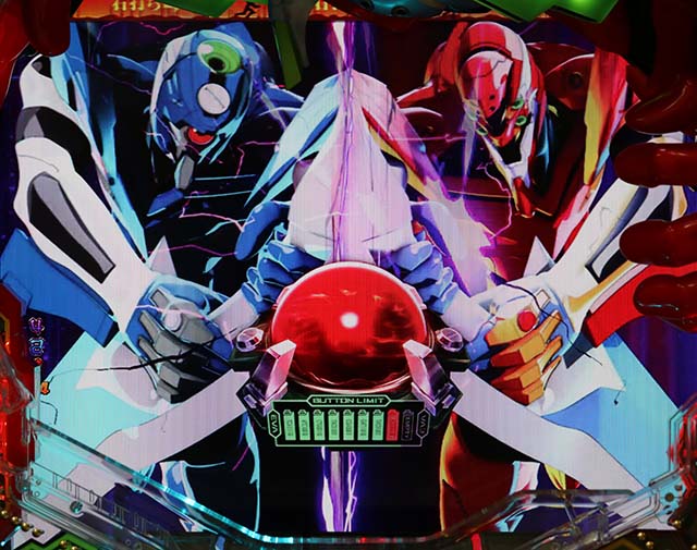 エヴァ決戦真紅・共鳴ステージ中・デュアルソードチャンス