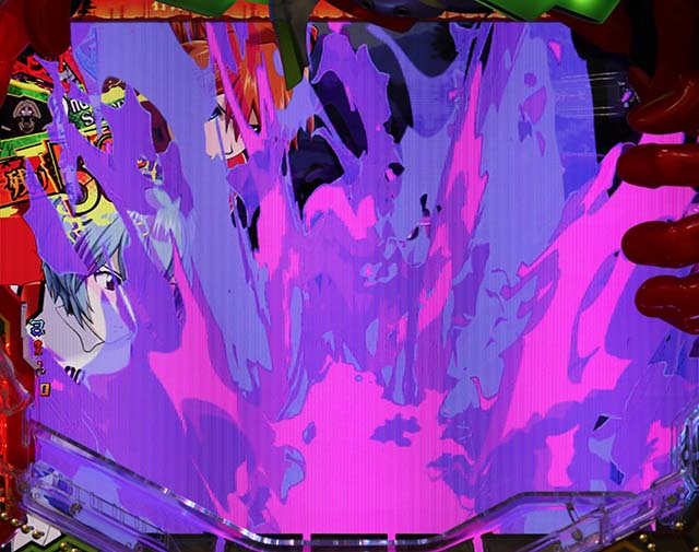 エヴァ決戦真紅・決戦ステージ中