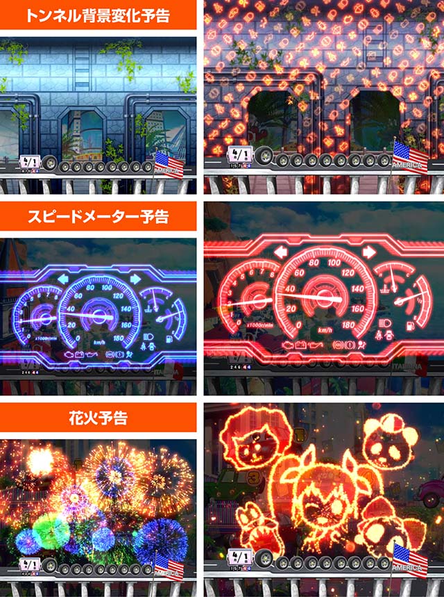 乗物娘WITHサイバージャパンダンサーズ・主要演出・くるまモード専用演出