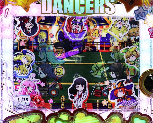 乗物娘WITHサイバージャパンダンサーズ・カートモード中演出・図柄キャラ集合SU予告