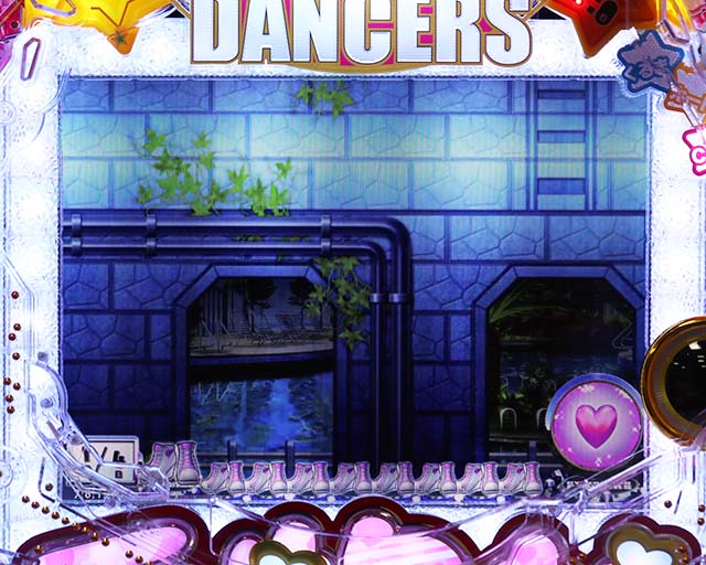 乗物娘WITHサイバージャパンダンサーズ・CJDモード中演出・トンネル背景変化予告