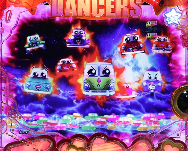 乗物娘WITHサイバージャパンダンサーズ・くるまモード中・空リーチ