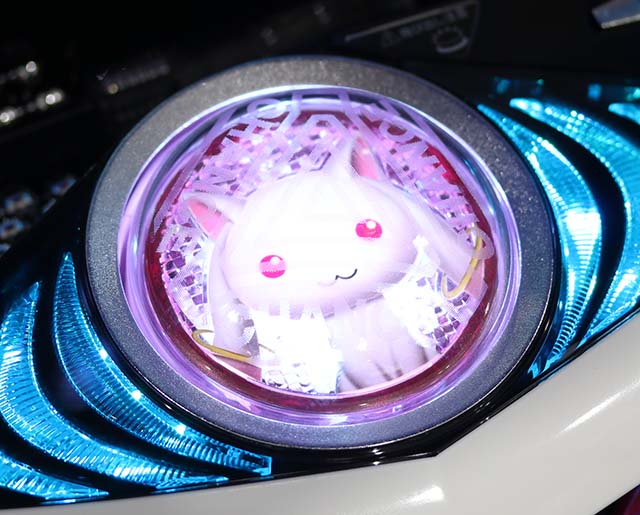 劇場版まどマギキュゥべえver・リーチ前予告・変動開始時ボタンバイブ予告