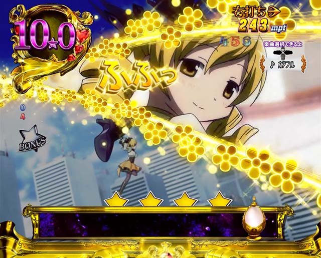 劇場版まどマギキュゥべえver・演出法則・マギカ☆RUSH中・バトルモード・キャラステップアップ予告