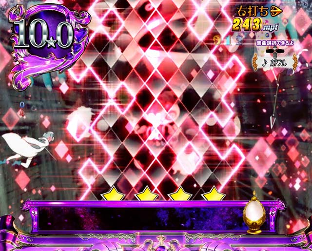 劇場版まどマギキュゥべえver・演出法則・マギカ☆RUSH中・ストーリーモード・1枚絵完成ステップアップ予告