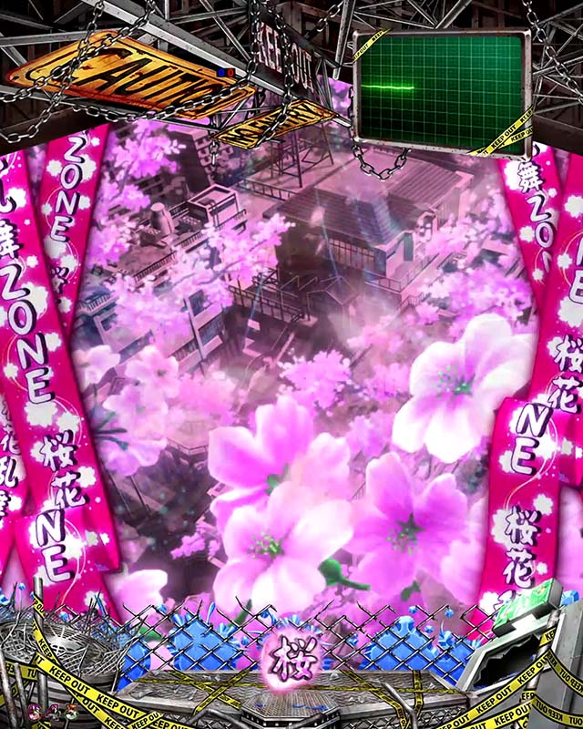 学園黙示録ハイスクールオブザデッド2・4大ゾクゾク予告・桜花乱舞ZONE