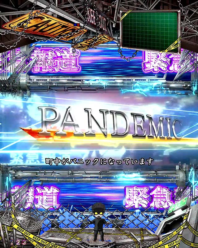 学園黙示録ハイスクールオブザデッド2・リーチ前予告・TV報道予告