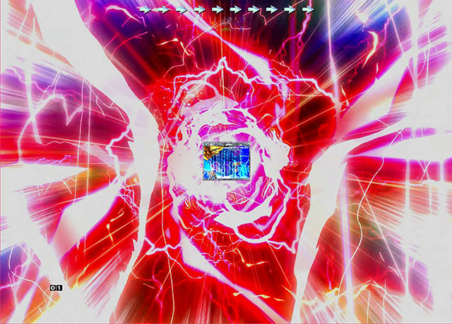 ぱちんこ・とある魔術の禁書目録・上条当麻ST中・電撃EF連続予告