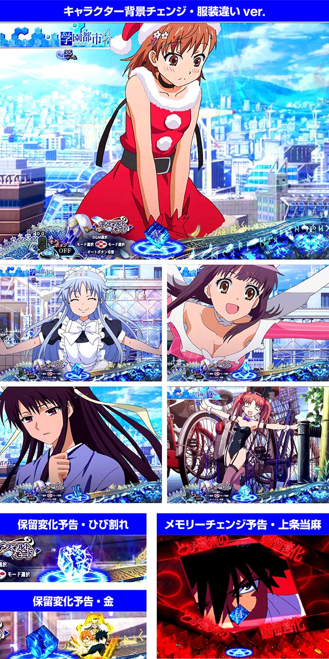 ぱちんこ・とある魔術の禁書目録・演出法則