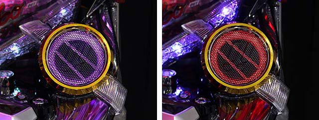 ウルトラセブン超乱舞・先読み予告・入賞時フラッシュ予告