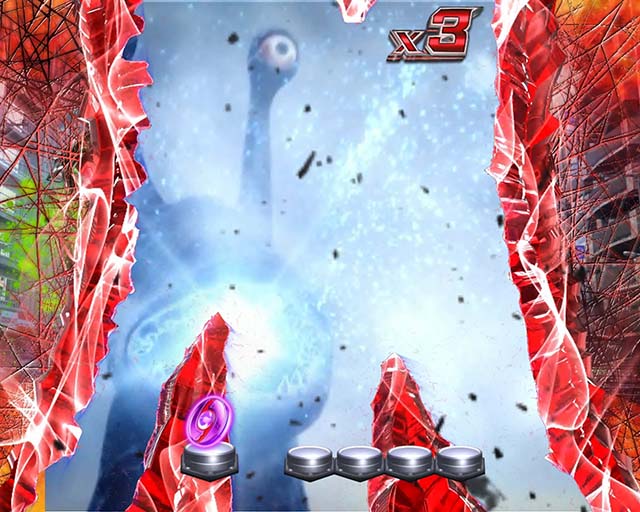 ウルトラセブン超乱舞・リーチ前予告・切り裂きステップアップ予告