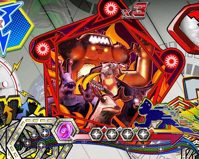 ウルトラセブン超乱舞・アメコミ風ステージ専用予告・ウィンドウ予告