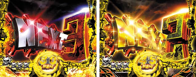 真・北斗無双第3章・主要予告信頼度・図柄連続予告