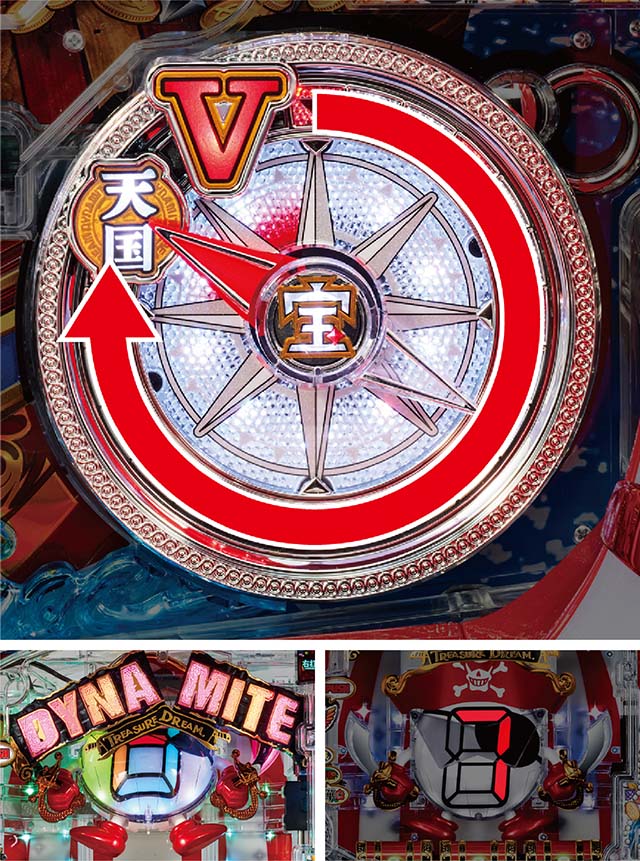 パイレーツオブダイナマイトキング・大チャンスリーチ・全回転リーチ