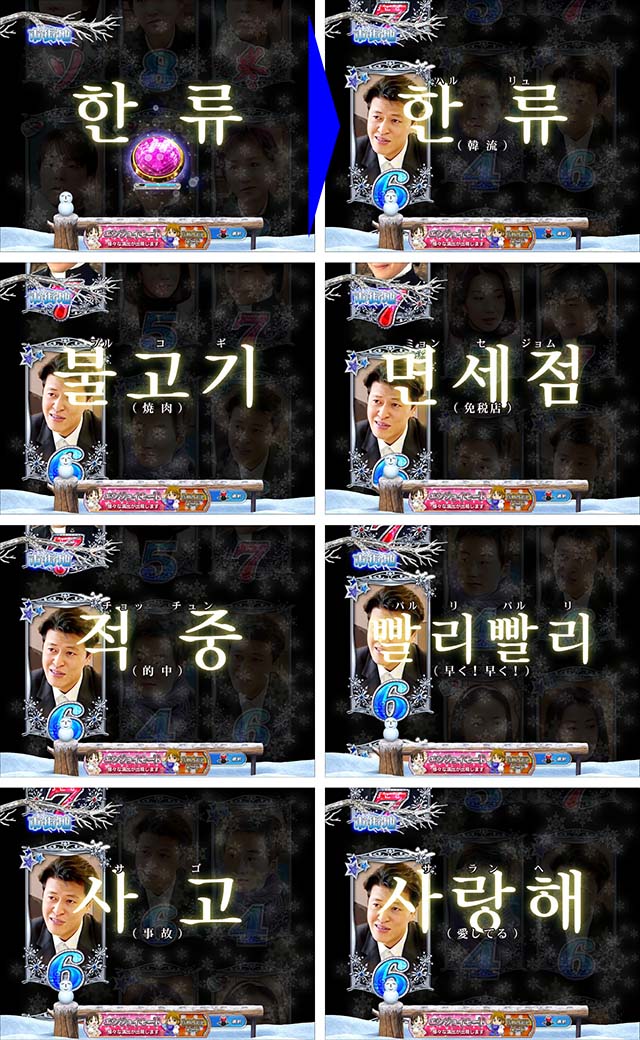 冬のソナタ FOREVER・リーチ前予告・プレミア