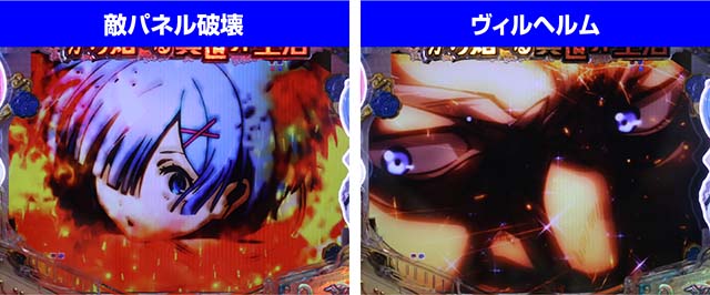 ぱちんこ・リゼロ・抗いATTACK・Attack中の展開