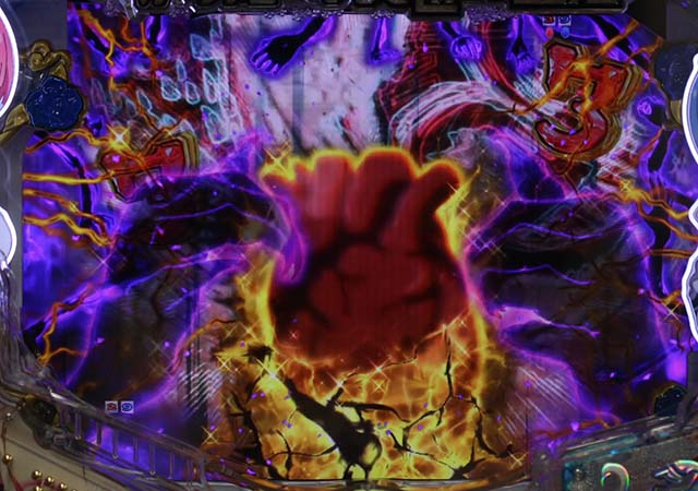 ぱちんこ・リゼロ・リーチ前予告・心臓アップ予告