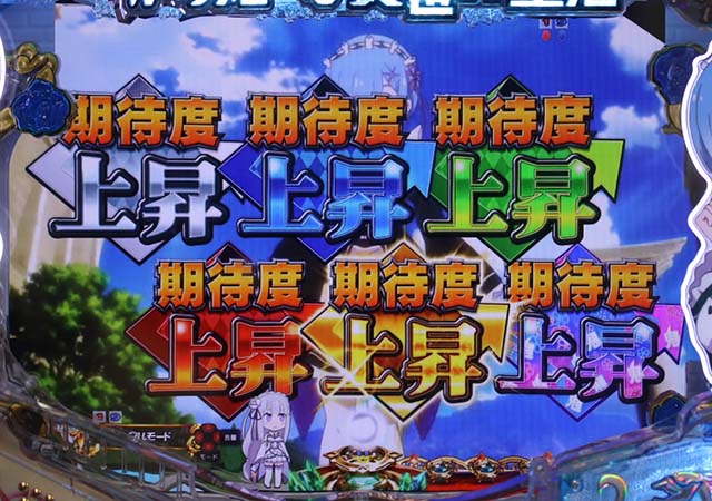 ぱちんこ・リゼロ・保留変化予告・ゼロからルーレット予告