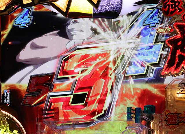 タイガーマスクW・タイガーラッシュ・図柄リーチ