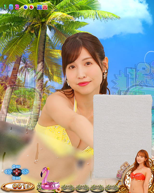 ジューシーハニー3・画面拭き予告