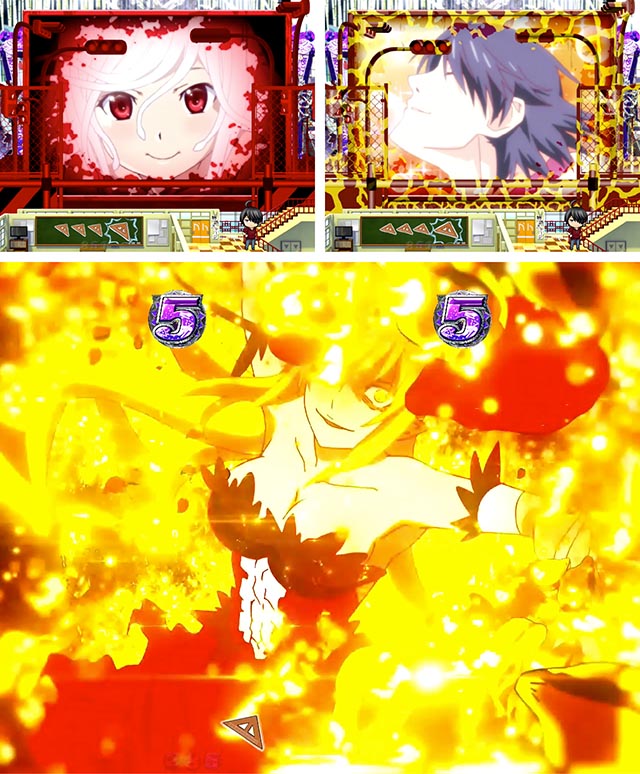 ぱちんこ・物語セカンドシーズン・リーチ後予告